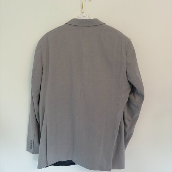 👔 ZeGarie Light Gray Sport Coat - Size 46L - Picture 6 of 6